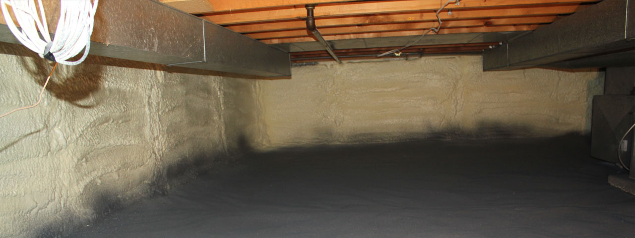 Providence spray foam insulation for crawl spaces